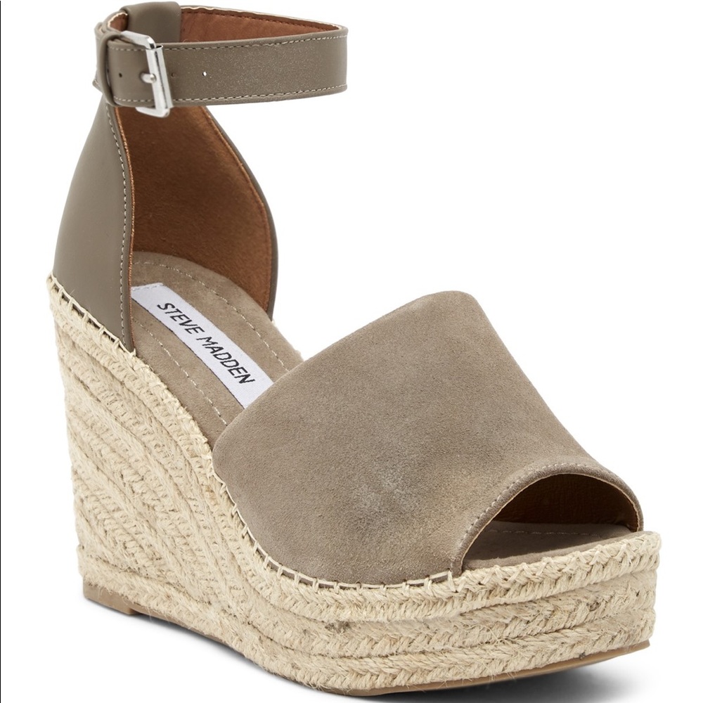 Steve Madden Julian Ankle Strap Wedge
